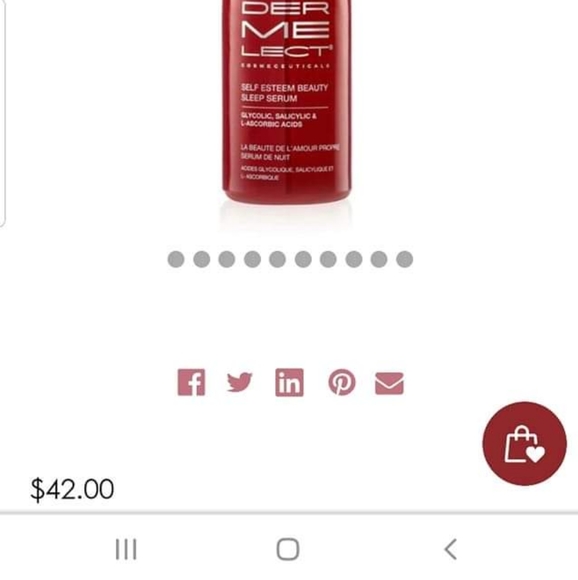 New in box DERMELECT beauty serum - Picture 3 of 4